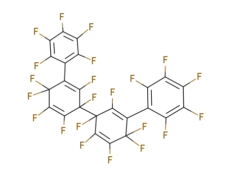 3,3'-Bis-pentafluorphenyl-dodecafluor-1,1',4,4'-tetrahydrobiphenyl