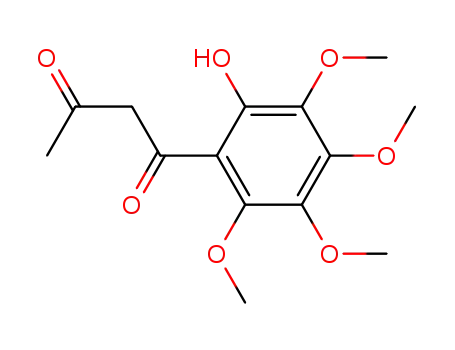 1,3-Butanedione, 1-(2-hydroxy-3,4,5,6-tetramethoxyphenyl)-