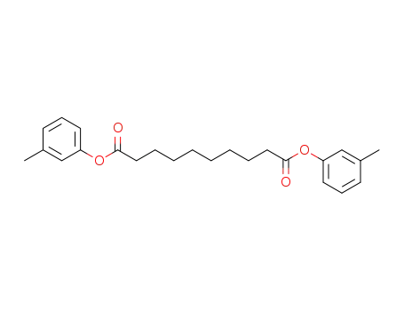 decanedioic acid di-<i>m</i>-tolyl ester
