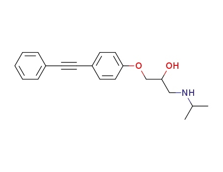 2-Propanol, 1-[(1-methylethyl)amino]-3-[4-(phenylethynyl)phenoxy]-