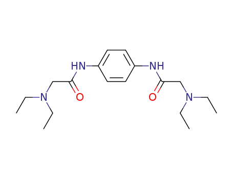 1,4-bis-[(<i>N</i>,<i>N</i>-diethyl-glycyl)-amino]-benzene