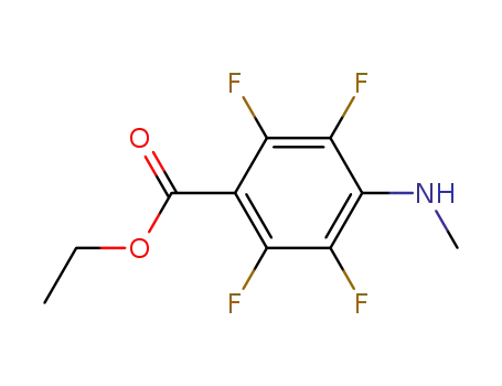 2,3,5,6-Tetrafluoro-4-methylamino-benzoic acid ethyl ester