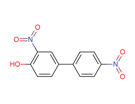Molecular Structure of 20281-28-1 (3.4'-dinitro-4-oxy-diphenyl)