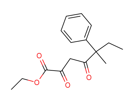 5-methyl-2,4-dioxo-5-phenyl-heptanoic acid ethyl ester