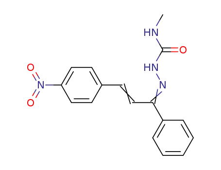 ω-<4-Nitro-benzal>-acetophenon-4-methyl-semicarbazon