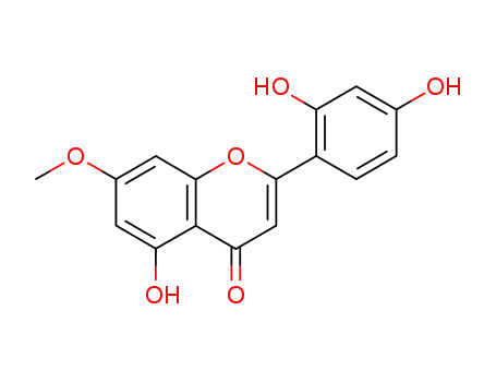 4H-1-Benzopyran-4-one,2-(2,4-dihydroxyphenyl)-5-hydroxy-7-methoxy-