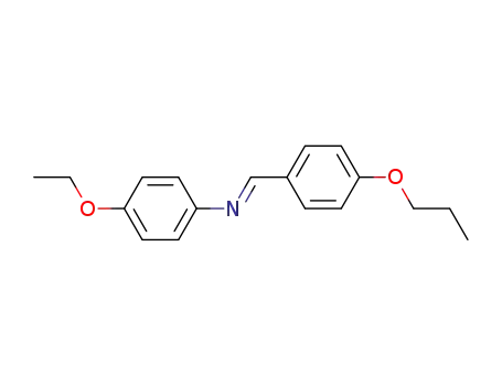 Benzenamine, 4-ethoxy-N-[(4-propoxyphenyl)methylene]-