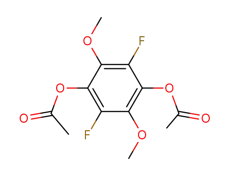 1,4-Difluor-2,5-diacetoxy-3,6-dimethoxy-benzol