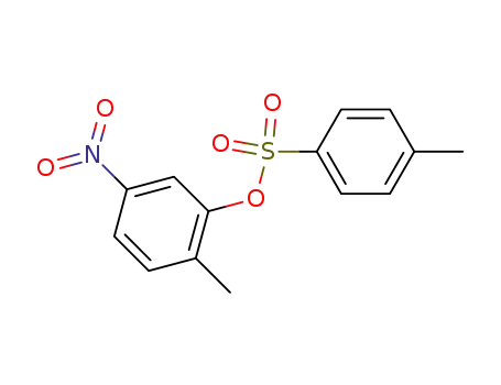 Molecular Structure of 856195-64-7 (toluene-4-sulfonic acid-(2-methyl-5-nitro-phenyl ester))