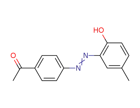Ethanone, 1-[4-[(2-hydroxy-5-methylphenyl)azo]phenyl]-