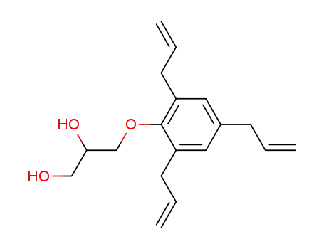 3-(2,4,6-triallyl-phenoxy)-propane-1,2-diol