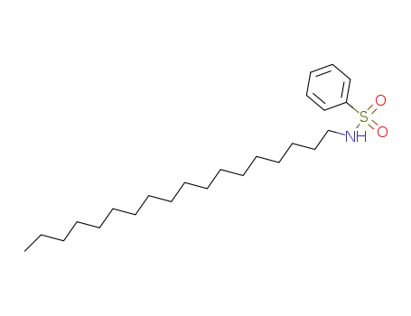 Molecular Structure of 53715-27-8 (Benzenesulfonamide, N-octadecyl-)