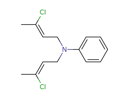 <i>N</i>,<i>N</i>-bis-(3-chloro-but-2-enyl)-aniline