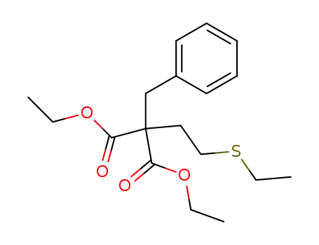 (2-ethylsulfanyl-ethyl)-benzyl-malonic acid diethyl ester