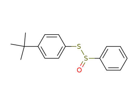 benzenethiosulfinic acid <i>S</i>-(4-<i>tert-</i>butyl-phenyl ester)