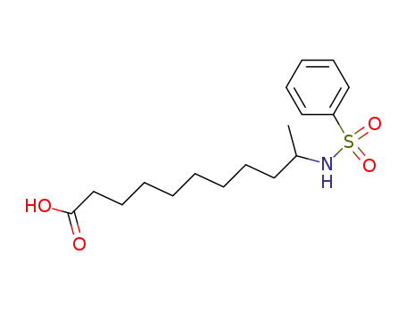 10-benzenesulfonylamino-undecanoic acid