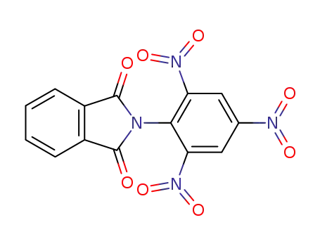 Molecular Structure of 84615-01-0 (<i>N</i>-picryl-phthalimide)