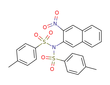 (3-nitro-[2]naphthyl)-bis-(toluene-4-sulfonyl)-amine