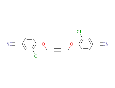 3,3'-dichloro-4,4'-but-2-ynediyldioxy-di-benzonitrile
