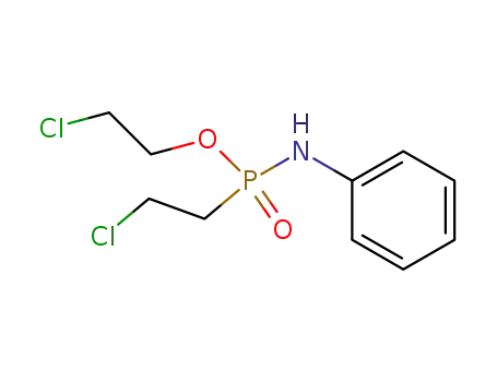 Phosphonamidic acid, P-(2-chloroethyl)-N-phenyl-, 2-chloroethyl ester