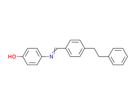 1-Phenyl-2-<4-(4-hydroxy-phenyliminomethyl)-phenyl>-aethan