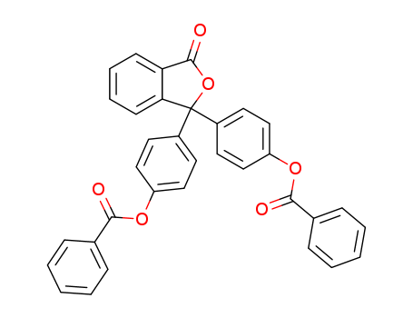 1(3H)-Isobenzofuranone, 3,3-bis[4-(benzoyloxy)phenyl]-