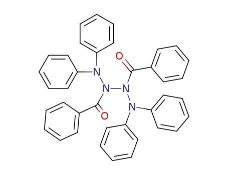 2,3-dibenzoyl-1,1,4,4-tetraphenyl-tetrazane