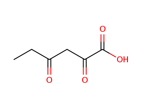 Molecular Structure of 4383-93-1 (Hexanoic acid, 2,4-dioxo-)