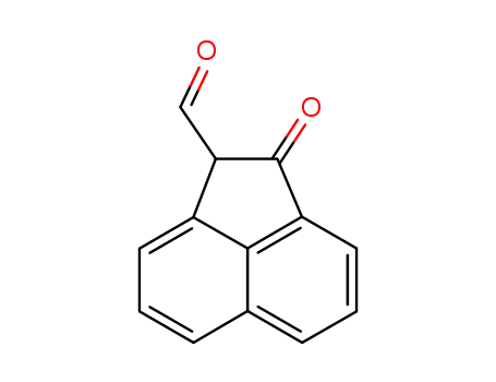 Molecular Structure of 2537-70-4 (1-Acenaphthylenecarboxaldehyde, 1,2-dihydro-2-oxo-)