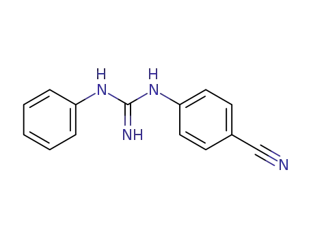 <i>N</i>-(4-cyano-phenyl)-<i>N</i>'-phenyl-guanidine