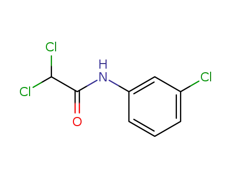 Molecular Structure of 14676-39-2 (Acetamide, 2,2-dichloro-N-(3-chlorophenyl)-)