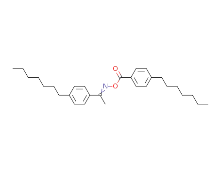 Ethanone, 1-(4-heptylphenyl)-, O-(4-heptylbenzoyl)oxime