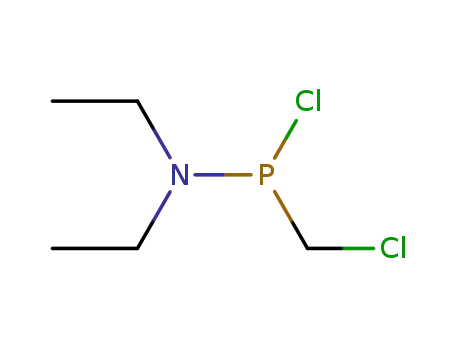 Molecular Structure of 22606-71-9 (Diethylamino-(chlormethyl)-chlorphosphin)