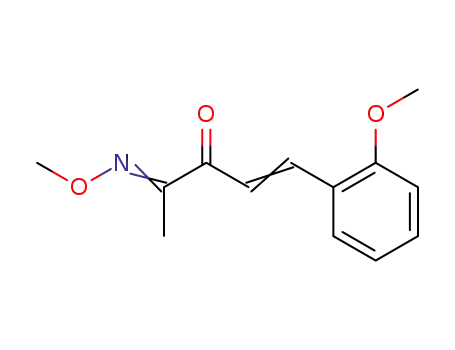 5ξ-(2-methoxy-phenyl)-pent-4-ene-2,3-dione-2-(<i>O</i>-methyl oxime )