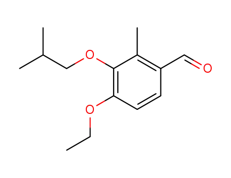 4-ethoxy-3-isobutoxy-2-methyl-benzaldehyde