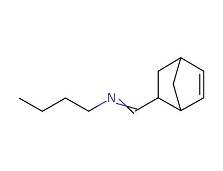Molecular Structure of 22274-62-0 (1-Butanamine, N-(bicyclo[2.2.1]hept-5-en-2-ylmethylene)-)