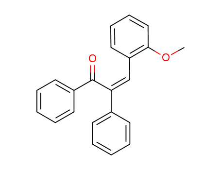 2-Propen-1-one, 3-(2-methoxyphenyl)-1,2-diphenyl-, (Z)-