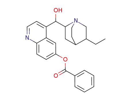 6'-Benzoyloxy-10,11-dihydro-cinchonan-9-ol