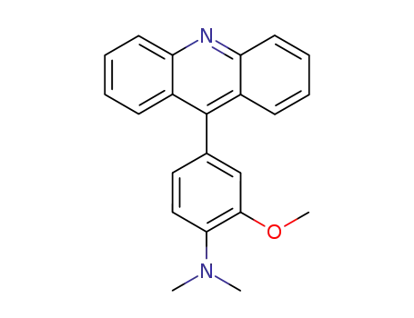 Molecular Structure of 35586-84-6 (4-acridin-9-yl-2-methoxy-<i>N</i>,<i>N</i>-dimethyl-aniline)