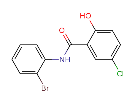Molecular Structure of 6137-37-7 (5-chloro-2-hydroxy-benzoic acid-(2-bromo-anilide))