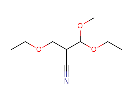 β,β'-diethoxy-β-methoxy-isobutyronitrile