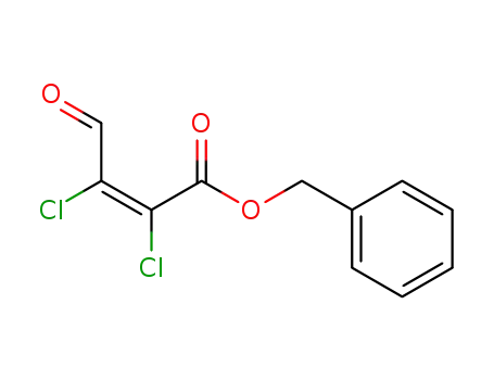 2,3-dichloro-4-oxo-<i>cis</i>-crotonic acid benzyl ester