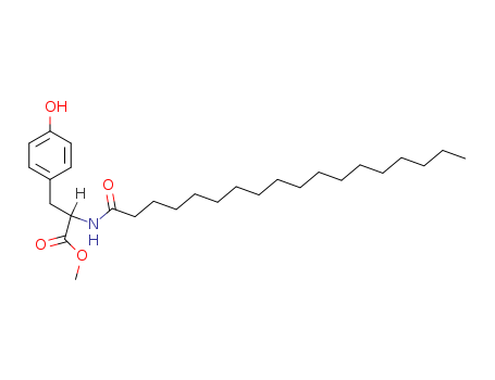 Tyrosine, N-(1-oxooctadecyl)-, methyl ester