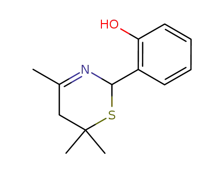2-(4,6,6-trimethyl-5,6-dihydro-2<i>H</i>-[1,3]thiazin-2-yl)-phenol