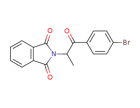 <i>N</i>-[2-(4-bromo-phenyl)-1-methyl-2-oxo-ethyl]-phthalimide