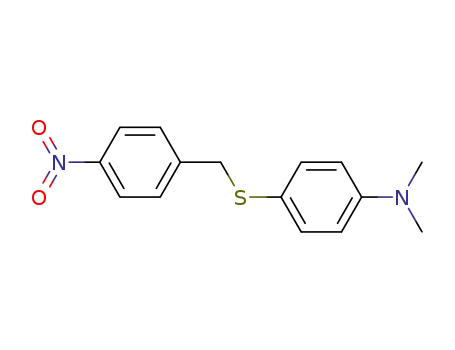 <i>N</i>,<i>N</i>-dimethyl-4-(4-nitro-benzylsulfanyl)-aniline