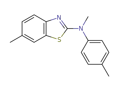 methyl-(6-methyl-benzothiazol-2-yl)-<i>p</i>-tolyl-amine