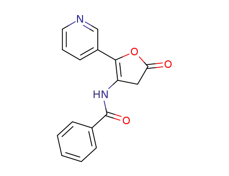 <i>N</i>-(5-oxo-2-[3]pyridyl-4,5-dihydro-[3]furyl)-benzamide