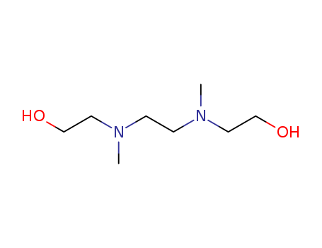 Molecular Structure of 14037-83-3 (Ethanol, 2,2'-[1,2-ethanediylbis(methylimino)]bis-)