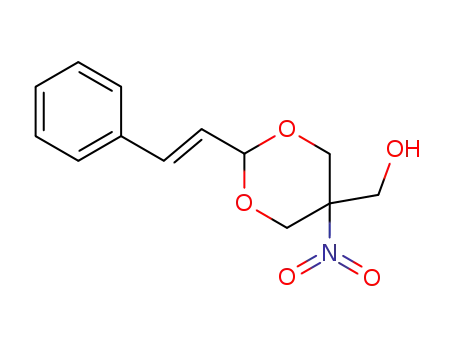 (5-nitro-2-<i>trans</i>-styryl-[1,3]dioxan-5-yl)-methanol